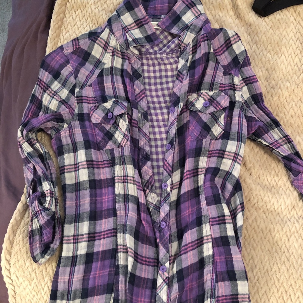 Plaid t shirts